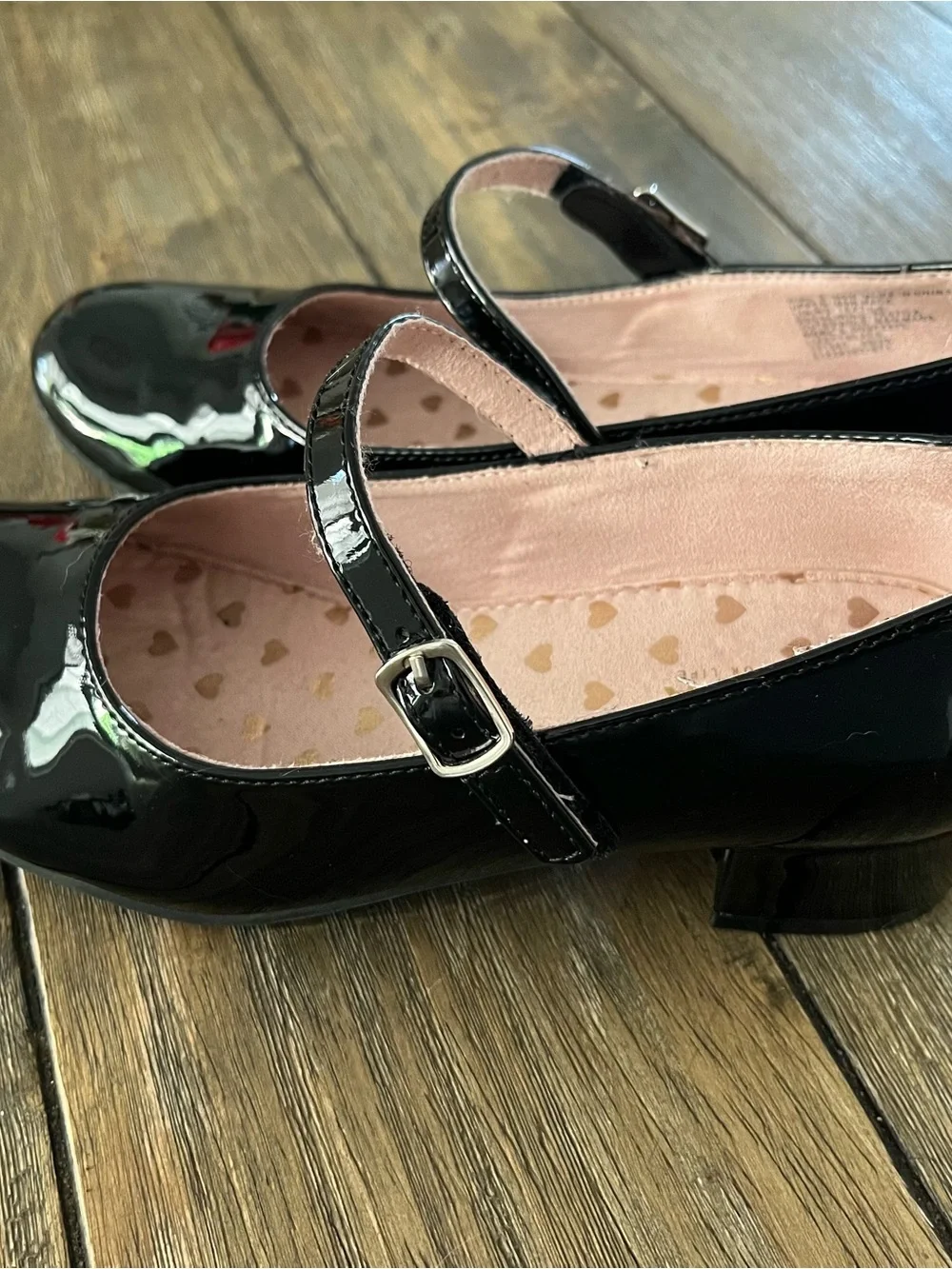 Sonoma Girls' Size 3 Black Patent Mary Jane Shoes